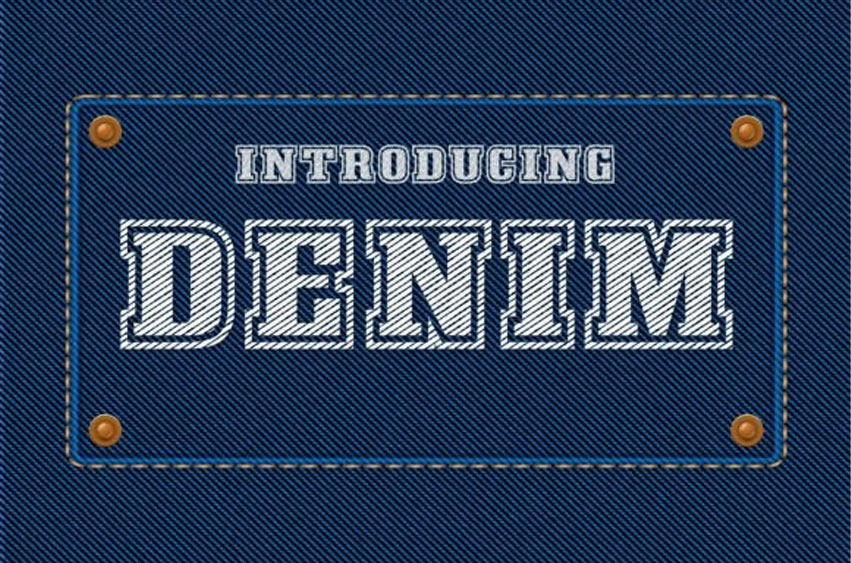 Denim Font