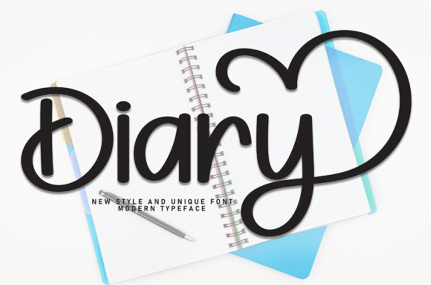 Diary Font