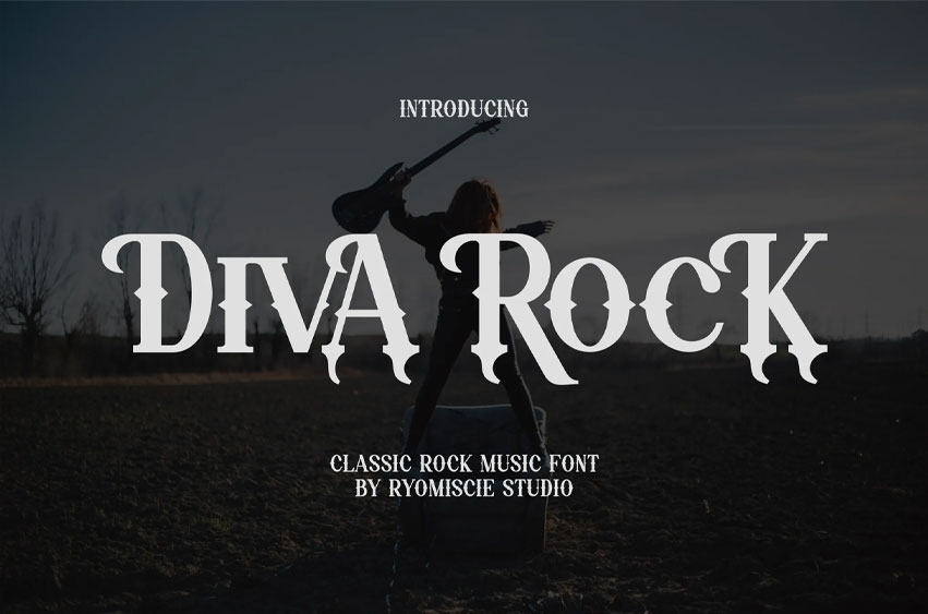 Diva Rock Font