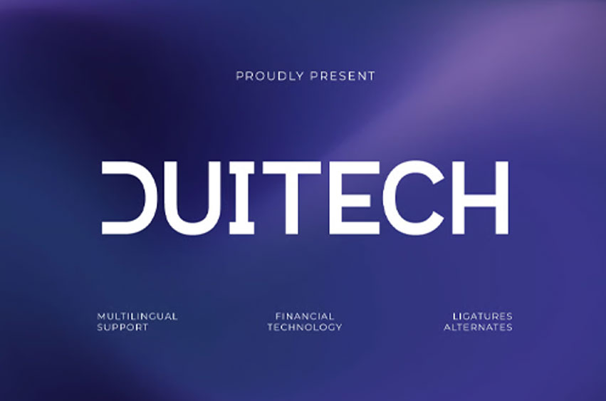 Duitech Font