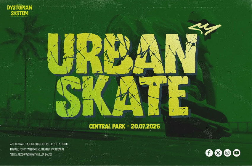 Dystopian System Font