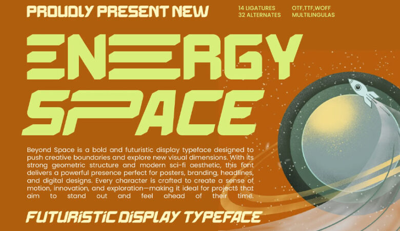 Energy Space Font