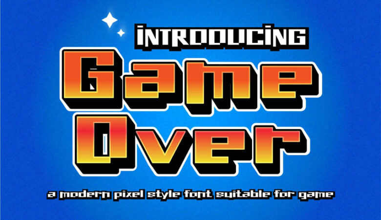 Game Over Font