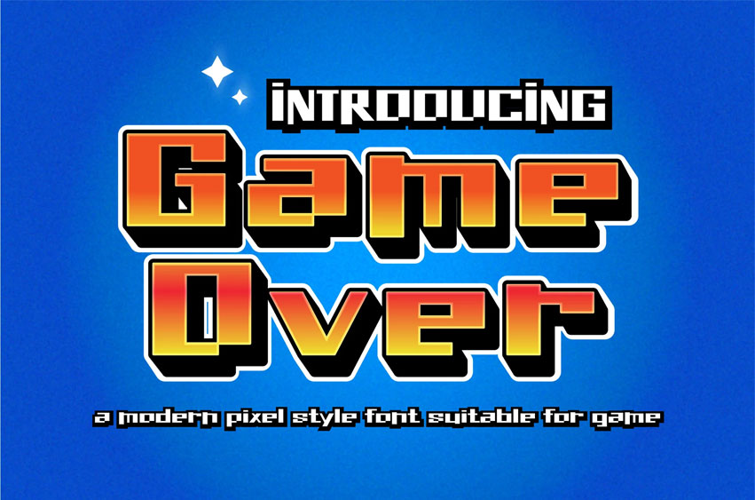 Game Over Font