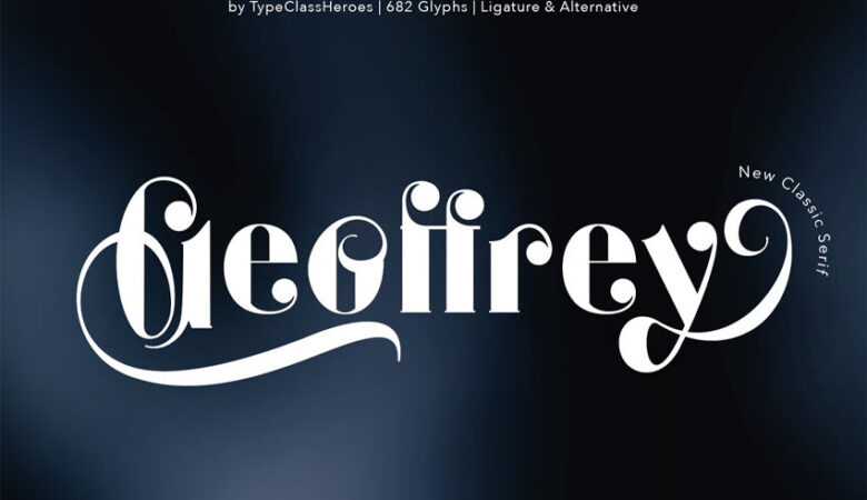 Geoffrey Serif Font