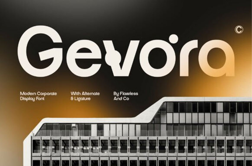 Gevora Font