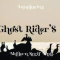 Ghost Rider's Font