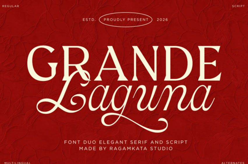 Grande Laguna Font