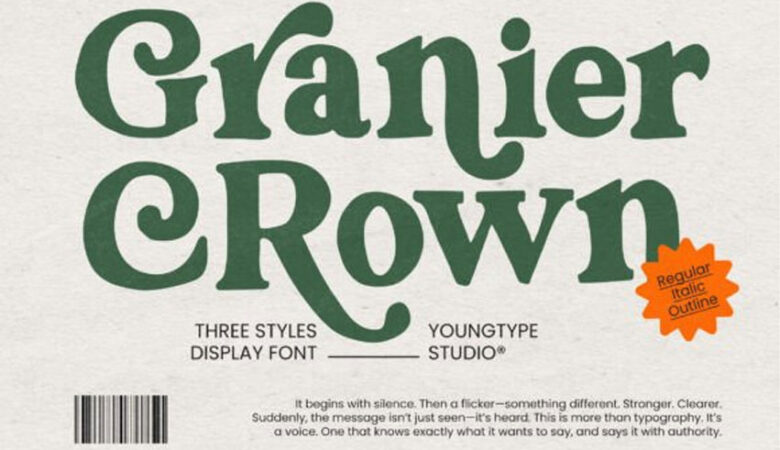 Granier Crown Font