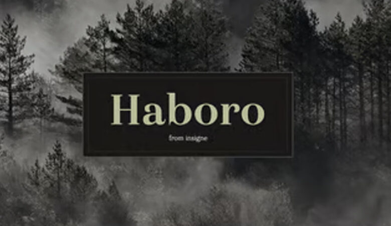 Haboro Font