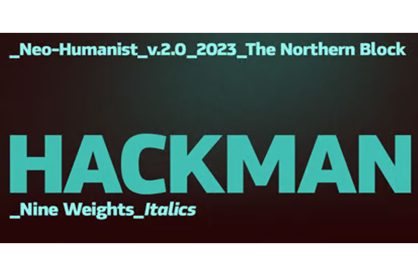 Hackman Font