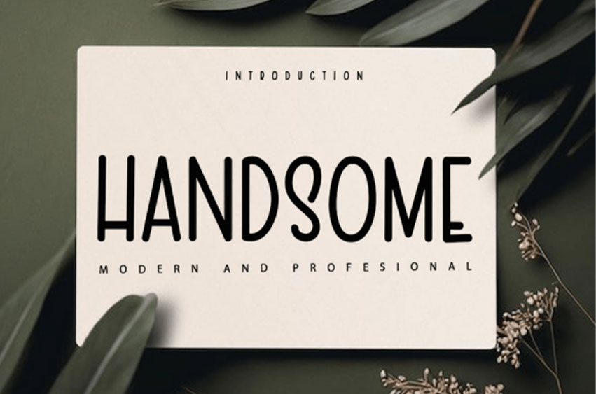 Handsome Font