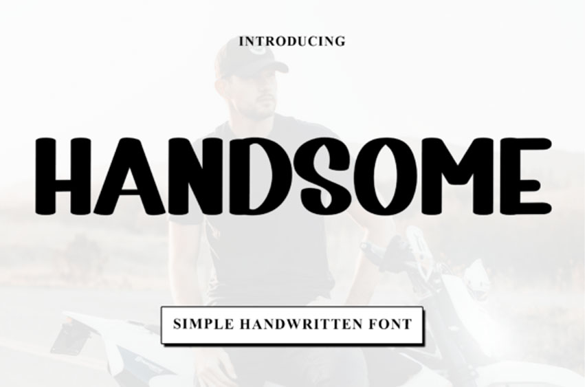 Handsome Handwritten Font