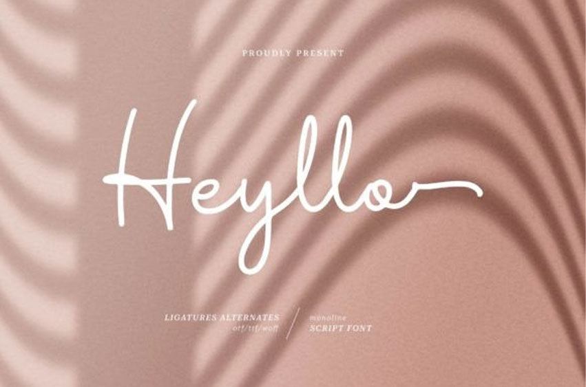 Heyllo Font
