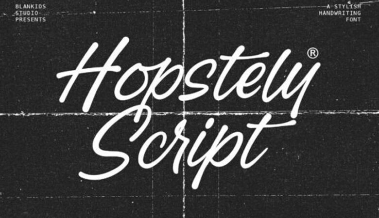 Hopstely Font