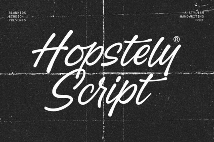 Hopstely Font