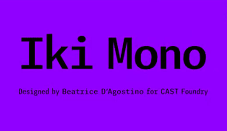 Iki Mono Font