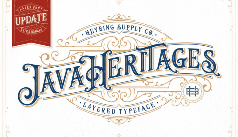 Java Heritages Font