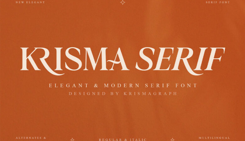 Krisma Serif Font