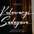 Kulawargi Sadayana Font