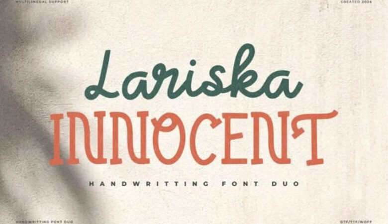 Lariska Innocent Font