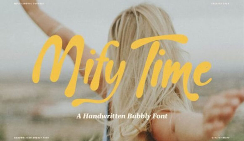 Mify Time Font