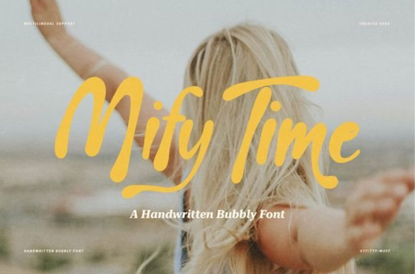 Mify Time Font