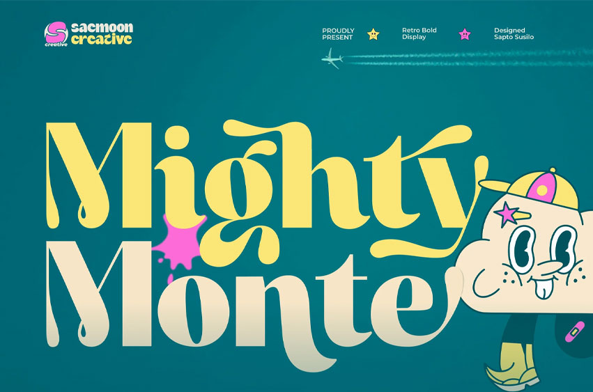 Mighty Monte Font