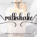 Milkshake Font