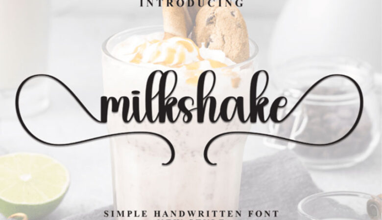 Milkshake Font