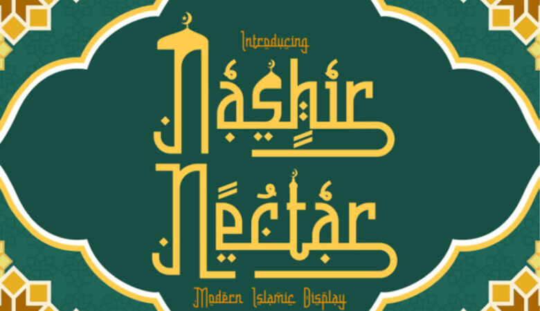 Nashir Nectar Font