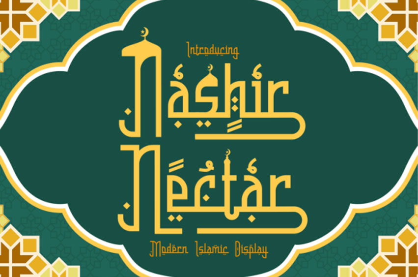 Nashir Nectar Font