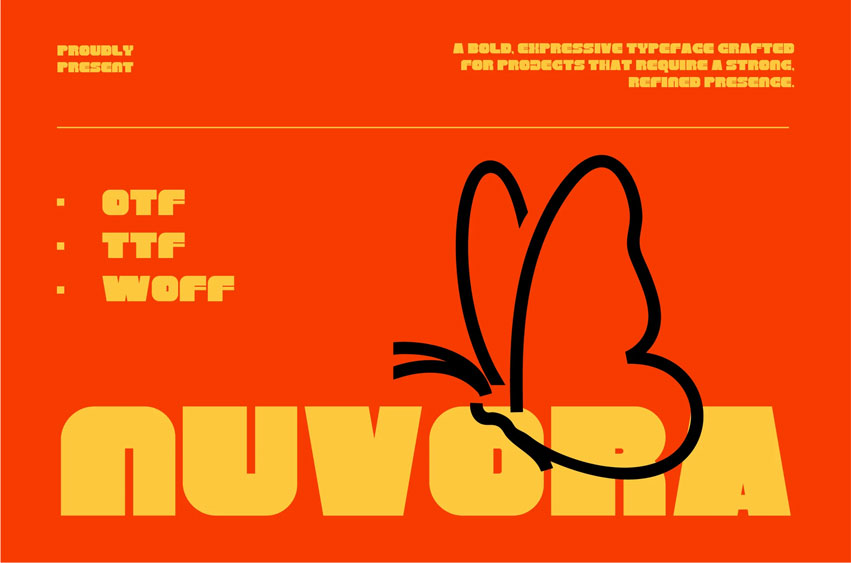 Nuvora Font