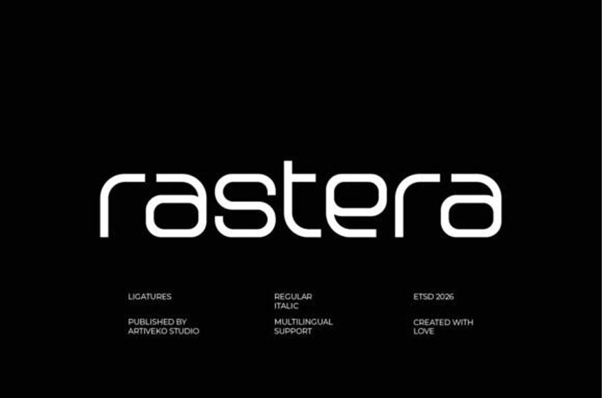 Rastera Font