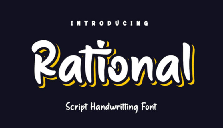 Rational Script Font