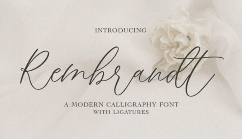 Rembrandt Font