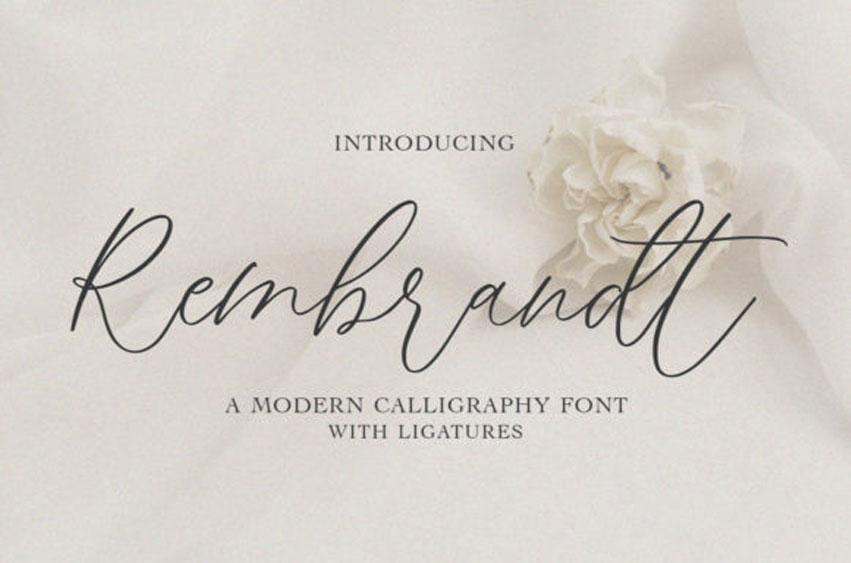 Rembrandt Font