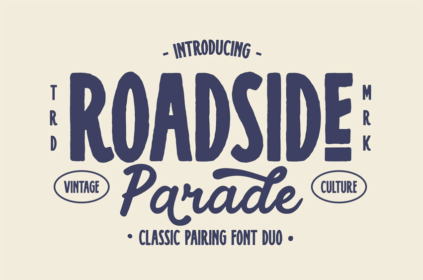 Roadside Parade Font