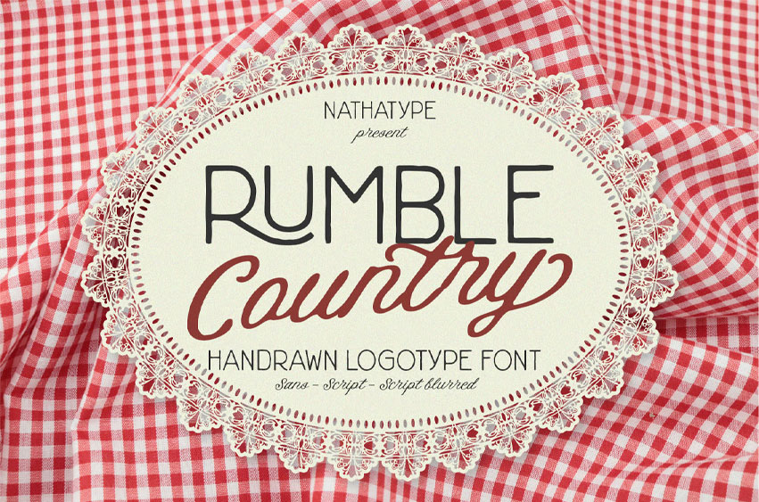 Rumble Country Font