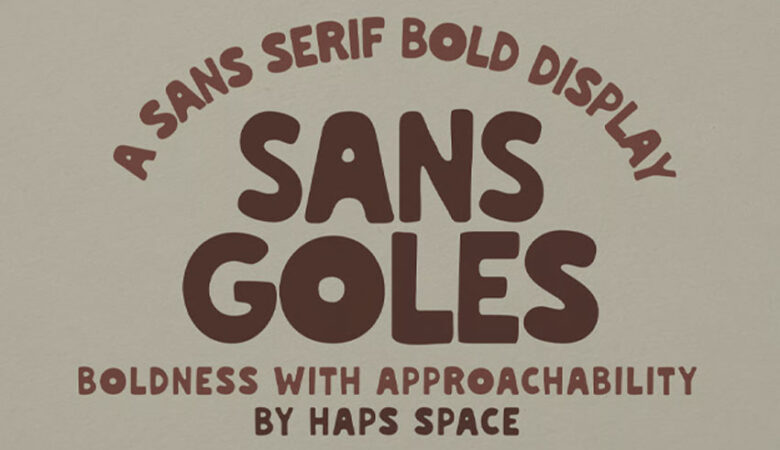Sans Goles Font