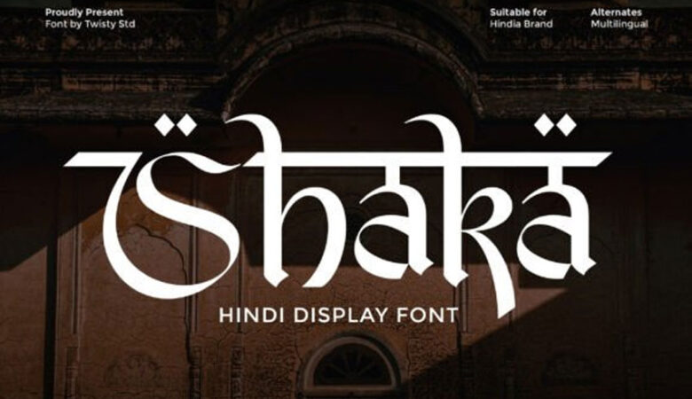 Shaka Font