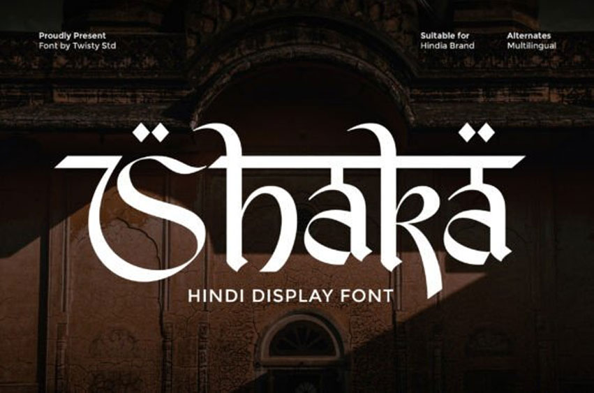 Shaka Font