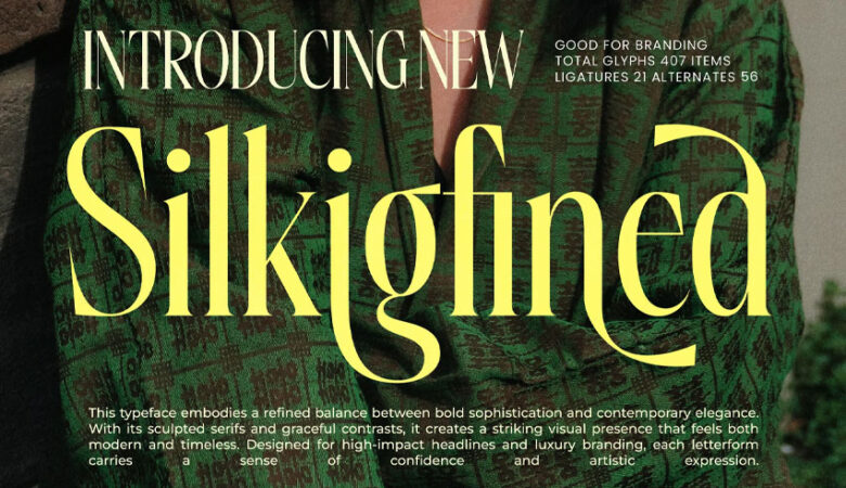 Silkigfined Font