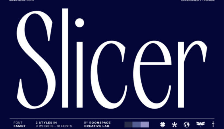 Slicer Font
