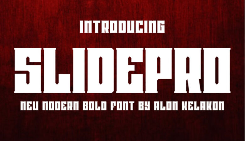 Slidepro Font