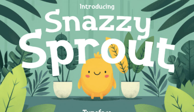 Snazzy Sprout Font