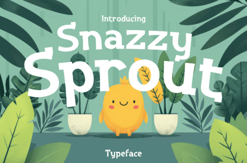 Snazzy Sprout Font