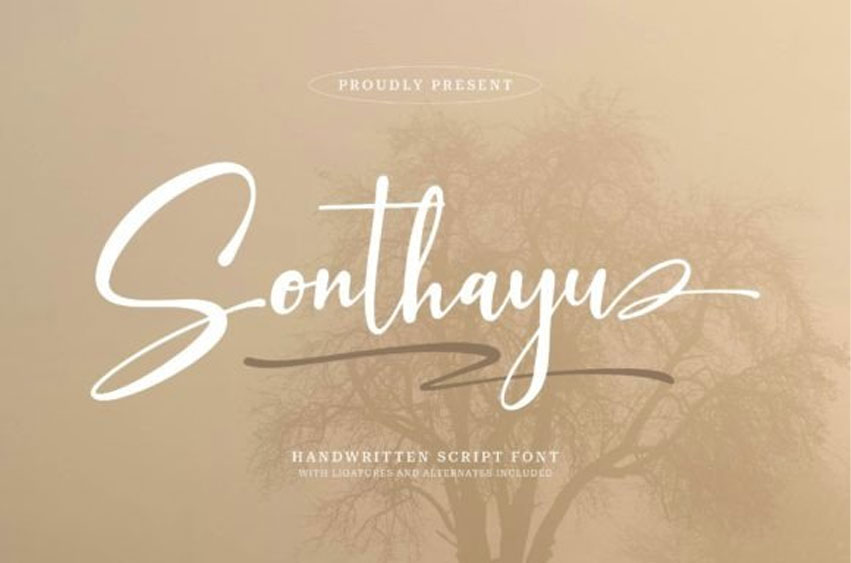 Sonthayu Font