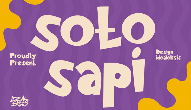 Soto Sapi Font