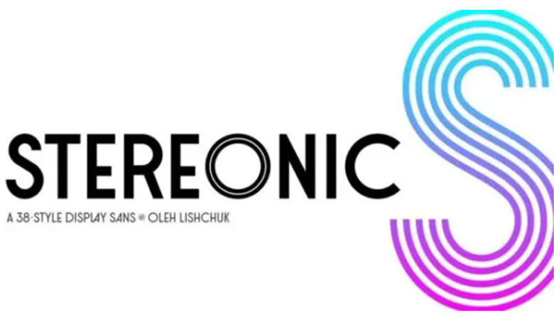 Stereonic Font